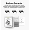 Ringke Galaxy A13 4G Camera Protector Full Cover Glass package (3 pcs) Juodas