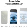 Ringke iPhone 13/13 Pro Screen Protector Invisible Defender ID Tempered Glass Juodas