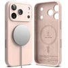 Dėklas Ringke iPhone 17 Pro Case Silicone Magnetic Rožinė Sand