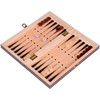 Jokomisiada RINKINYS 3in1 Medinis žaidimas šachmatų šaškės Backgammon dvipusė lenta GR0692