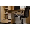 Top E Shop COSMO Oak Artisan Desk + Bookcase Set