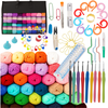 Crochet set 113pcs Maaleo 25885