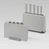 Maestro MR-1412-Pilkas Peilis set with block + Cutting board set Gray