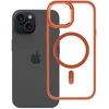 Dėklas ROAR case MAG BUMPER compatible with MagSafe for IPHONE 15 oranžinis