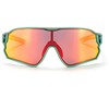 Rockbros 14110009002 polarized cycling glasses for children 8-14 metai old – žalias