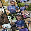 Rockbros 15110006004 TVI M women's cycling jersey - navy mėlynas
