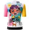 Rockbros 15210005003 S Women's Cycling Jersey with Print - Baltas