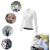Rockbros 15210006005 TVI Women's Cycling Jersey Long Sleeve L - Baltas