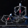 Rockbros 2020-12BBK Platform Aluminum Bicycle Pedals - Juodas