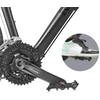 Rockbros 2020-12BBK Platform Aluminum Bicycle Pedals - Juodas