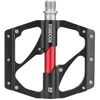 Rockbros 2020-12BBK Platform Aluminum Bicycle Pedals - Juodas
