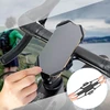 Rockbros 250015001 silicone clamp phone holder - juodas