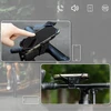 Rockbros 250015001 silicone clamp phone holder - juodas