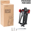 Rockbros 31210029 Motorcycle Bottle Holder - Juodas and Raudona