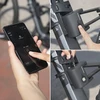 Rockbros 32210826001 Fingerprint Bike Lock - Juodas