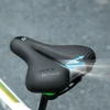Rockbros 6876 comfortable ergonomic bicycle saddle - juodas