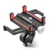 Rockbros 699 Handlebar Clamp Phone Holder - Raudona