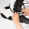 Rockbros 87632 dviračio spyna su kodu, plieno lynas, 115 cm - juodas