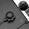 Rockbros A2 Bicycle Bell with 115 dB Alarm and USB-C Remote Control - Juodas