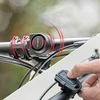 Rockbros A2 Bicycle Bell with 115 dB Alarm and USB-C Remote Control - Juodas