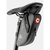 Rockbros AS-078-1 Bicycle Seat Bag with Smart Rear Light 0.8L - Juodas
