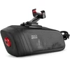 Rockbros AS-141 Lightweight Bicycle Seat Bag with Smart Rear Light - Juodas