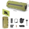 Rockbros AS-145 ROAD TO SKY handlebar bicycle bag, waterproof, 2 l - žalias