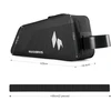 Rockbros AS-151 RideMate Atsparus vandeniui Top Tube Bag - Juodas
