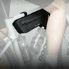 Rockbros AS-152 Down Tube Bike Bag Atsparus vandeniui 1.9L - Juodas