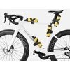Rockbros AS-161 Down Tube Bike Bag Atsparus vandeniui 1L - Geltona