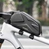 Rockbros Bike Bag, Rigid, Frame, Top Tube, 1.4l - Juodas