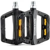 Rockbros BP2501 Reflective Nylon Bicycle Pedals - Juodas
