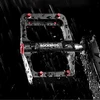 Rockbros BP2603 Platform Bicycle Pedals with Titanium Axle and Magnesium Alloy Bearings - Juodas