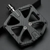 Rockbros C525 anglies pluošto platforminiai dviračių pedalai - Juodas