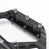 Rockbros C700 Reflective Aluminum Platform Bicycle Pedals - Juodas