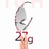 Rockbros dviratininko akiniai Photochromic su UV apsauga ir Corrective Insert 14120008002 – USA Pattern – baltos spalvos