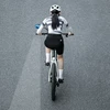 Rockbros F-253W Anti-Glare Carbon Fiber Arm Bicycle Mirror - Left
