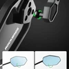 Rockbros F-253W Anti-Glare Carbon Fiber Arm Bicycle Mirror - Right