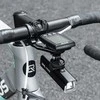 Rockbros FK-301 2 viename dviračio laikiklis kompiuteriui / navigacijai ir kamerai / apšvietimui ant vairo - Juodas