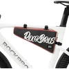 Rockbros G008 Flash Journey Triangle Frame Bike Bag XL 1.9 l - Juodas and Raudona