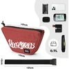 Rockbros G011 Flash Journey trapezoidal handlebar bike bag 0.7 l - red