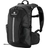 Rockbros H9 city backpack 20 l lightweight waterproof - juodas