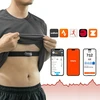 Rockbros HRM812 Bluetooth ANT+ IP67 Heart Rate Monitorius Belt - Juodas