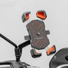 Rockbros HW-117 Handlebar Clamp Phone Holder - Juodas and Oranžinis