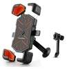 Rockbros HW-117 Handlebar Clamp Phone Holder - Juodas and Oranžinis