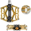 Rockbros JT201012LG 2010-12L Aluminum Platform Bicycle Pedals - Gold