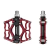 Rockbros JT201012LR 2010-12L Aluminum Platform Bicycle Pedals - Raudona