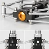 Rockbros JT201012LS 2010-12L Aluminum Platform Bicycle Pedals - Sidabrinis