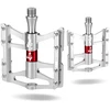 Rockbros JT410 4.10 4 Bearing Bicycle Pedals - Sidabrinis