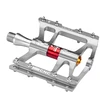 Rockbros JT410 4.10 4 Bearing Bicycle Pedals - Sidabrinis